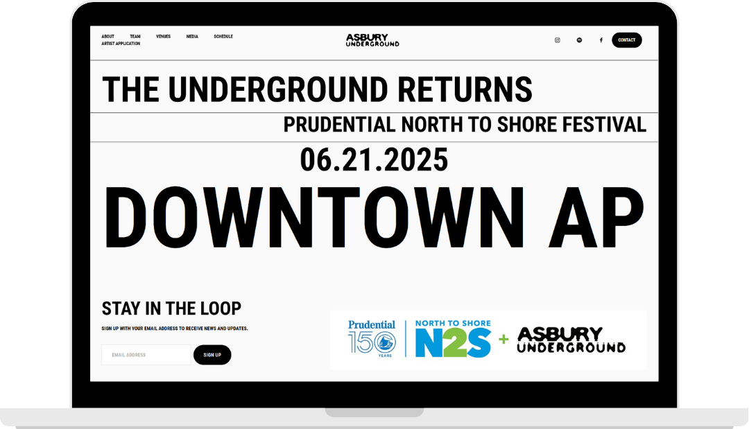 Web Design 5 Asbury Underground Web Design