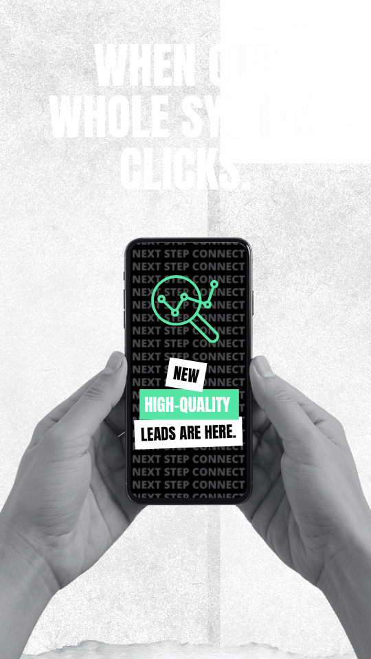 Home 3 When Your Whole System Click - Next Step Connect